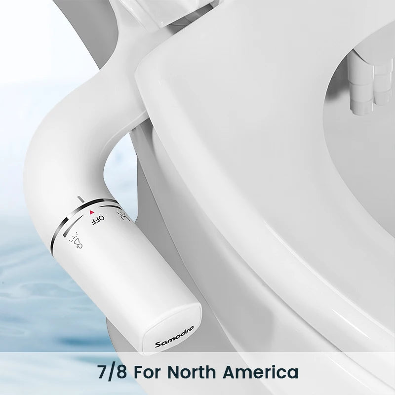 Ultra-Slim Bidet Attachment for Toilet