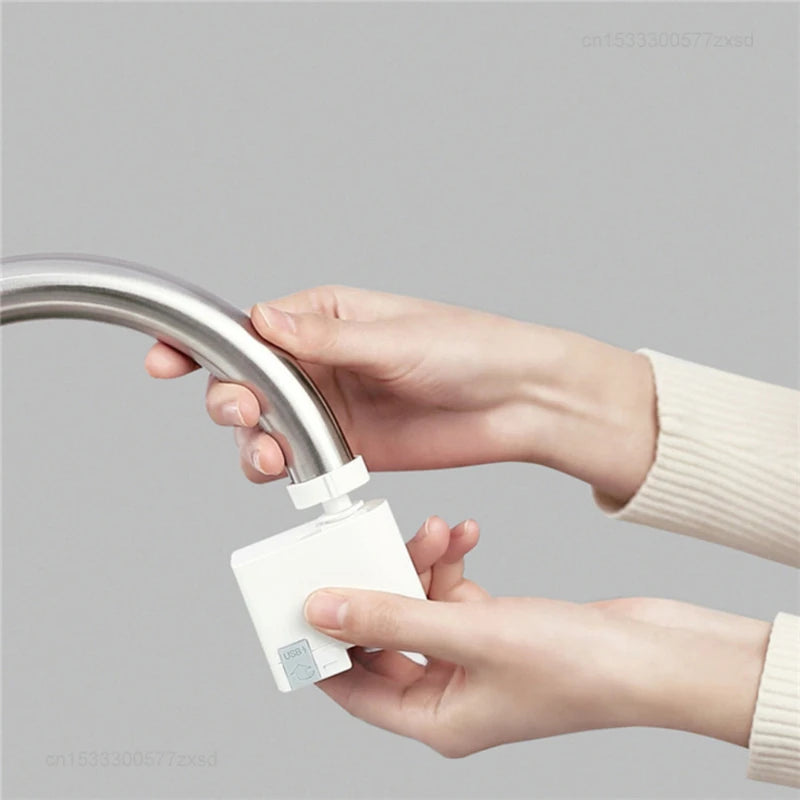 SmartSense Touchless Automatic Faucet Adapter – Rechargeable Infrared Water-Saving Device, Xiaomi XiaoDa