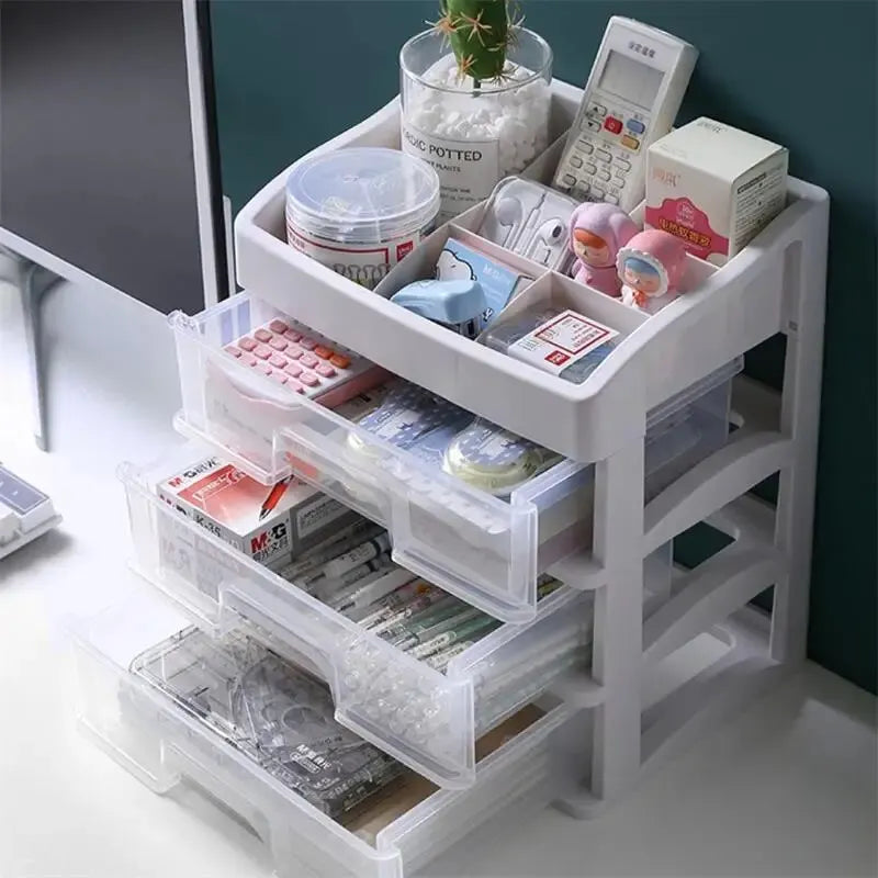 Transparent Cosmetic Storage Box