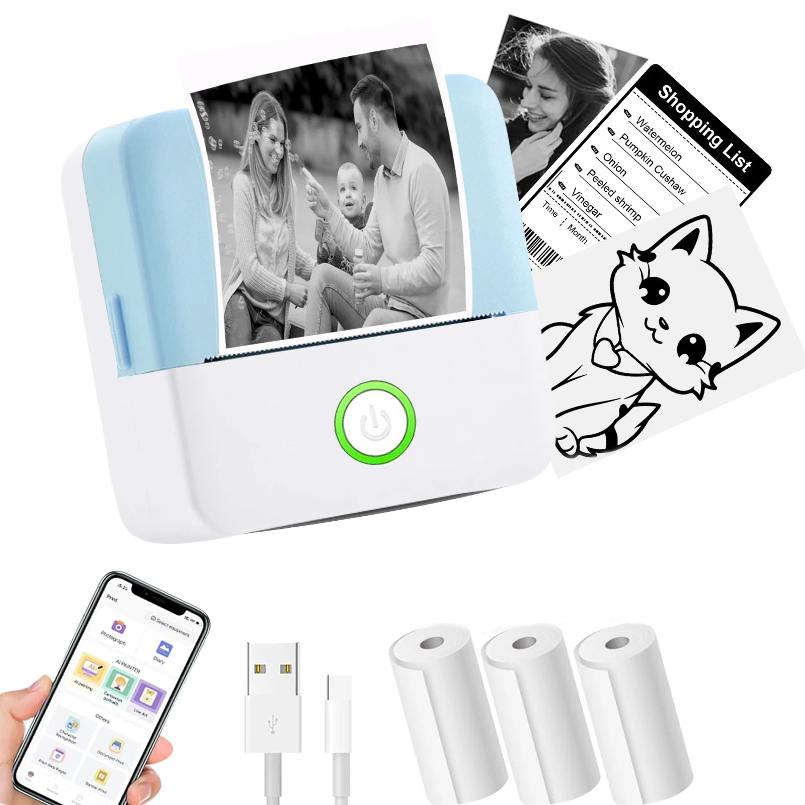 Portable Pocket Printer